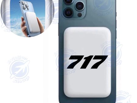 717 Flat Text Designed MagSafe PowerBanks Online