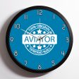 100 Original Aviator Designed Wall Clocks Supply