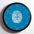 Aviation Finger Print Designed Wall Clocks Hot on Sale