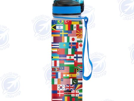 World Flags Designed Sports Kettles Hot on Sale