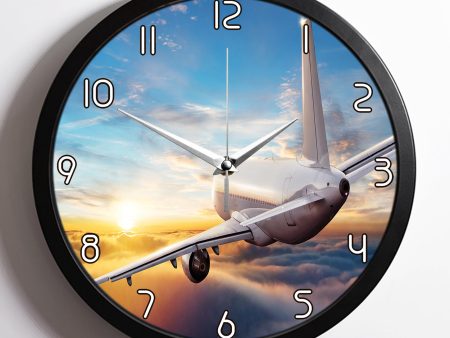 World View from Space Designed Wall Clocks For Discount