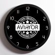 100 Original Aviator Designed Wall Clocks Supply