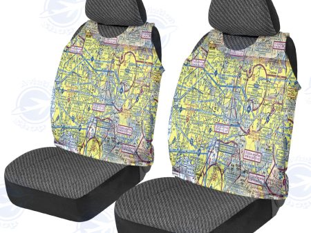 VFR Chart Designed Car Seat Covers Online