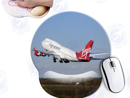 Virgin Atlantic Boeing 747 Designed Ergonomic Mouse Pads Online now