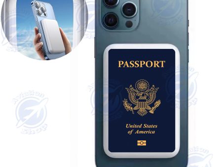 USA Passport Designed MagSafe PowerBanks Sale