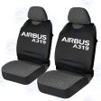 Airbus A319 & Text Designed Car Seat Covers Fashion