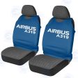 Airbus A319 & Text Designed Car Seat Covers Fashion