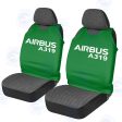 Airbus A319 & Text Designed Car Seat Covers Fashion