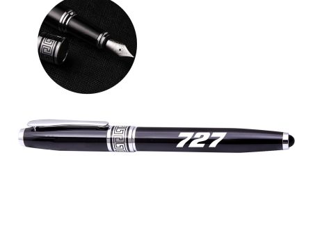 727 Flat Text Designed Pens Discount