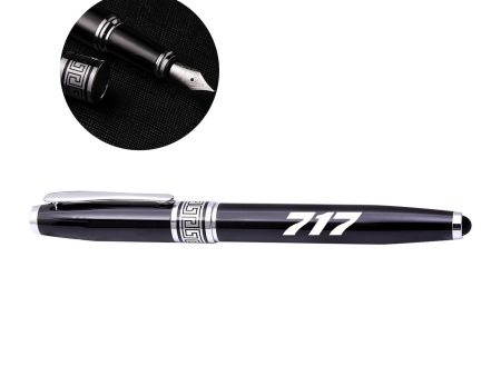 717 Flat Text Designed Pens Cheap